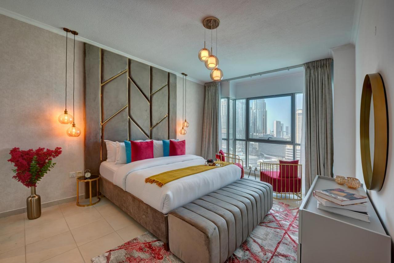Durrani Homes - Luxe Living With Burj Khalifa And Fountain View - Third Room Without Partition Dubai Luaran gambar